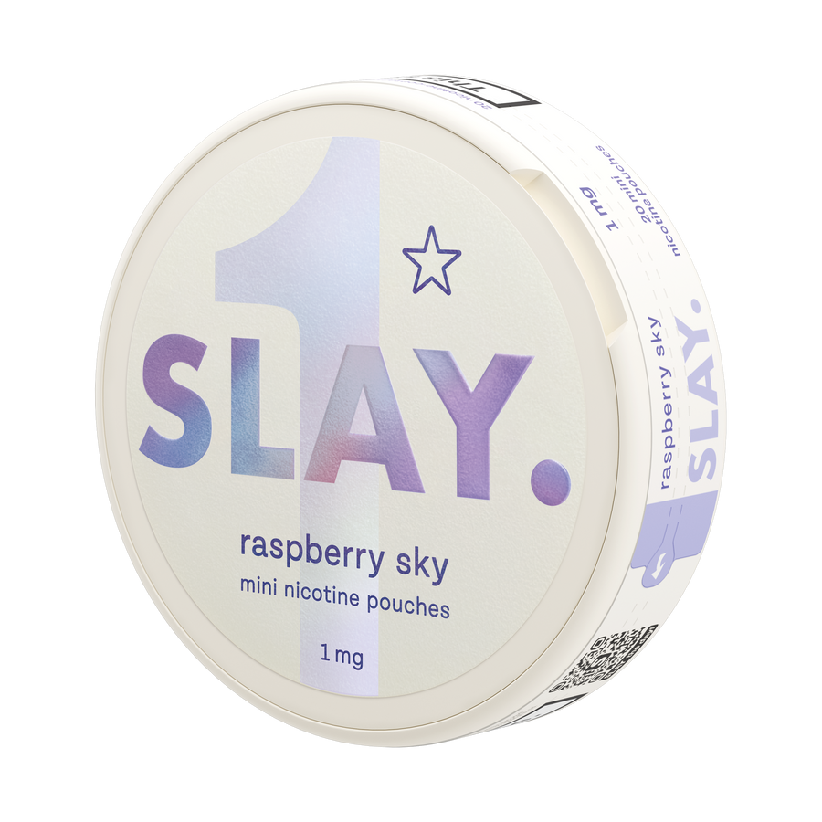 Slay Raspberry Sky Nicotine Pouches